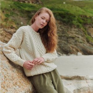 Irish Sweater 100% Wool